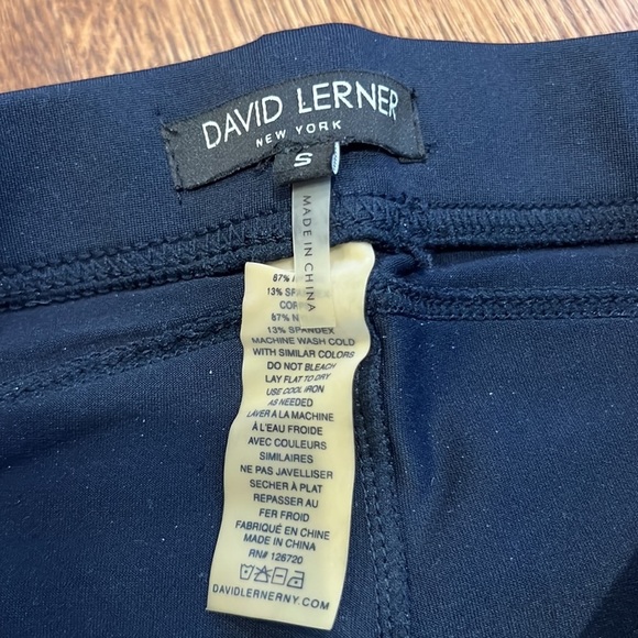 David Lerner Women’s Leggings Navy Blue Size Small - Picture 4 of 4